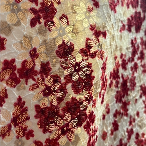 INC International Concepts Floral Lace Blouse - Picture 6 of 10